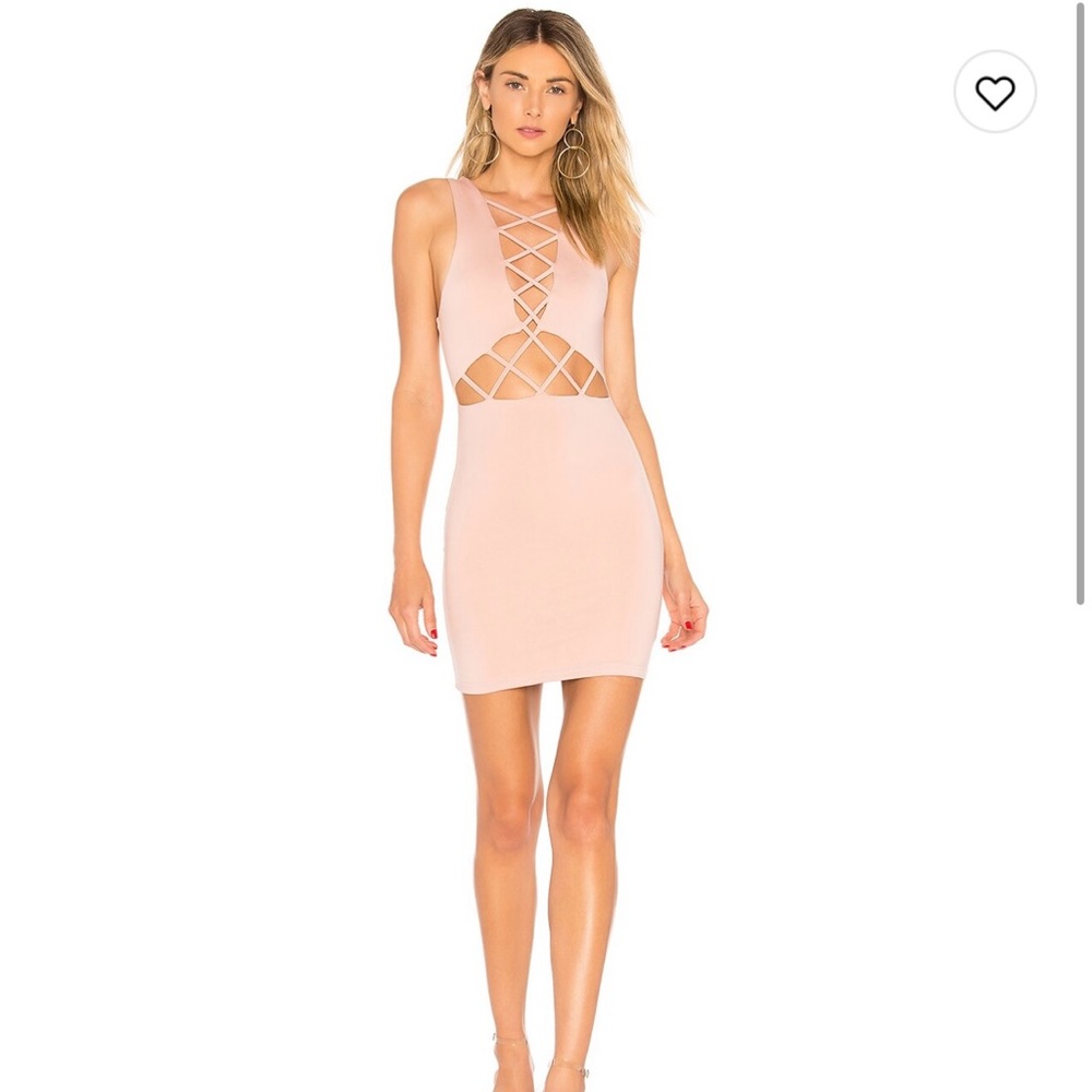 Size small mini blush dress